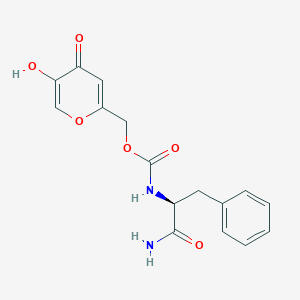 Kojic acid-phenylalanine amide