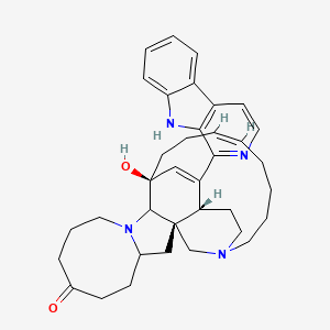 molecular formula C36H44N4O2 B10850347 Manzamine E 