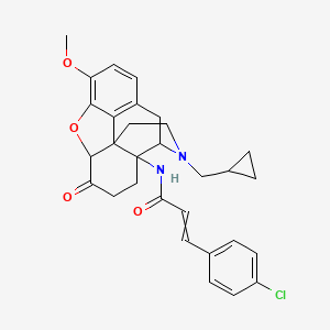 molecular formula C30H31ClN2O4 B10850381 MC-Cam 