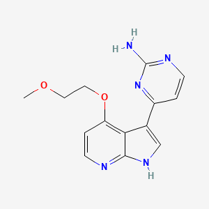 molecular formula C14H15N5O2 B10850385 Meriolin 7 