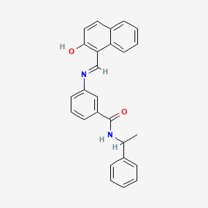 molecular formula C26H22N2O2 B10850415 Meta-sirtinol 