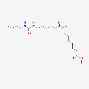 Methyl 14-(3-n-butylureido)tetradec-8(Z)-enoate