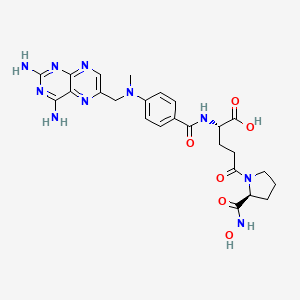 methotrexate gamma-L-proline-hydroxamic acid