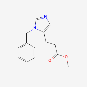 Methyl 3-(1-Benzyl-1H-imidazol-5-yl)-propanoate