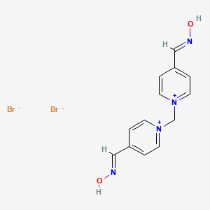 1,1'-Methylenebis(4-formylpyridinium) dibromide dioxime