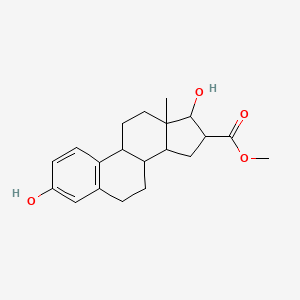 Methyl 3,17-dihydroxy-13-methyl-6,7,8,9,11,12,14,15,16,17-decahydrocyclopenta[a]phenanthrene-16-carboxylate