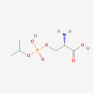 molecular formula C6H14NO6P B10850520 Monoisopropylphosphorylserine 