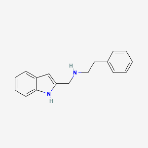 N-((1H-indol-2-yl)methyl)-2-phenylethanamine