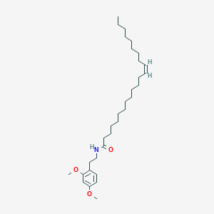molecular formula C32H55NO3 B10850701 N-(2,4-dimethoxyphenethyl)docos-13-enamide 