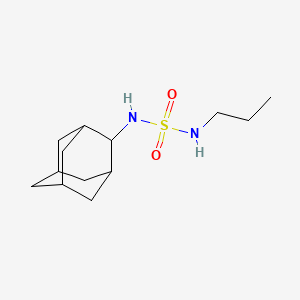 molecular formula C13H24N2O2S B10850743 N-(2-adamantyl)-N'-propylsulfamide 