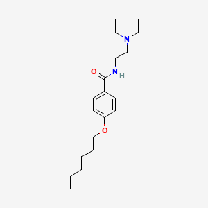 molecular formula C19H32N2O2 B10850795 N-(2-Diethylamino-ethyl)-4-hexyloxy-benzamide 