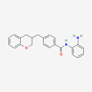 N-(2-aminophenyl)-4-(chroman-3-ylmethyl)benzamide