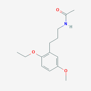 N-(3-(2-ethoxy-5-methoxyphenyl)propyl)acetamide