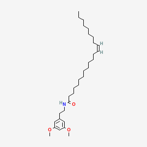 molecular formula C32H55NO3 B10850856 N-(3,5-dimethoxyphenethyl)docos-13-enamide 