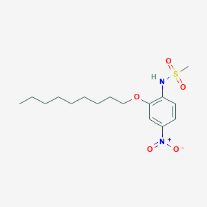 N-(2-nonyloxy-4-nitrophenyl)methanesulfonamide