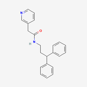 N-(3,3-Diphenyl-propyl)-2-pyridine-3-ylacetamide