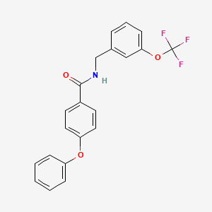 N-(3-(trifluoromethoxy)benzyl)-4-phenoxybenzamide