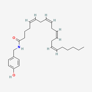 N-(4-hydroxybenzyl)icosa-5,8,11,14-tetraenamide