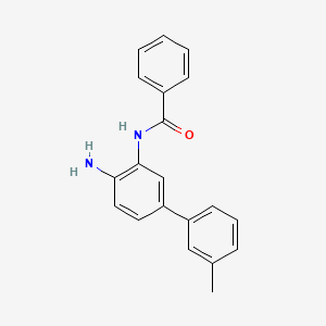 N-(4-amino-3''-methylbiphenyl-3-yl)benzamide