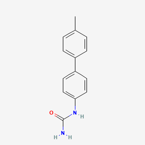 molecular formula C14H14N2O B10851055 N-(4'-methyl-4-biphenylyl)urea 