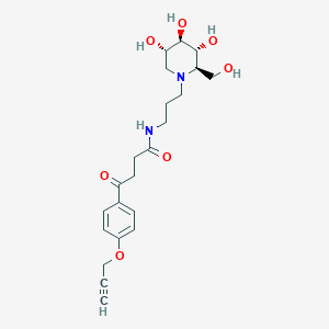 N-(Propylamide-acetophenone)-1-deoxynojirimycin