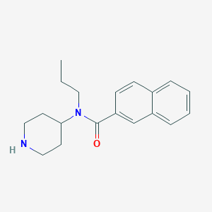 N-(piperidin-4-yl)-N-propyl-2-naphthamide