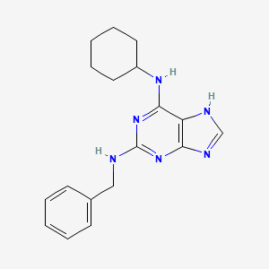 N*2*-Benzyl-N*6*-cyclohexyl-9H-purine-2,6-diamine