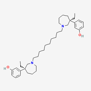 molecular formula C38H60N2O2 B10851293 N,N'-(1',10'-decylene)-bis-(-)-nor-MEP 