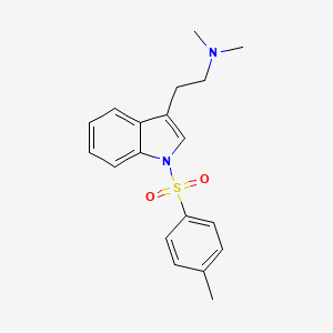 N,N-dimethyl-2-(1-tosyl-1H-indol-3-yl)ethanamine