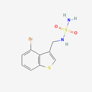 N-[(4-bromo-1-benzothien-3-yl)methyl]sulfamide