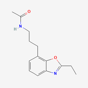 N-[3-(2-Ethyl-benzooxazol-7-yl)-propyl]-acetamide