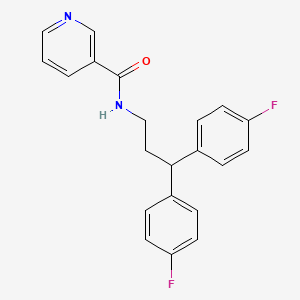 N-[3,3-Bis-(4-fluorophenyl)-propyl]-nicotinamide