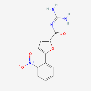 N-[5-(2-Nitro-phenyl)-furan-2-carbonyl]-guanidine