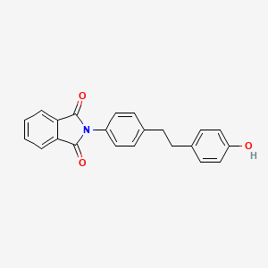 N-{4-[2-(4-Hydroxyphenyl)ethyl]phenyl}phthalimide