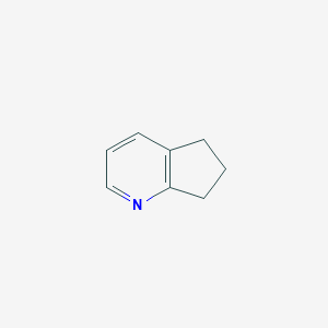 B108516 6,7-Dihydro-5H-cyclopenta[b]pyridine CAS No. 533-37-9