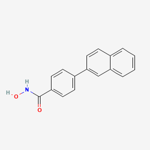 N-Hydroxy-4-naphthalen-2-yl-benzamide