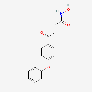 N-Hydroxy-4-oxo-4-(4-phenoxy-phenyl)-butyramide