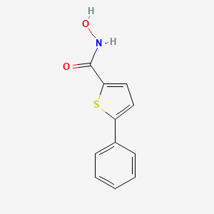 N-hydroxy-5-phenylthiophene-2-carboxamide