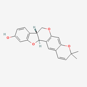 molecular formula C20H18O4 B10851920 (-)-Neorautenol 