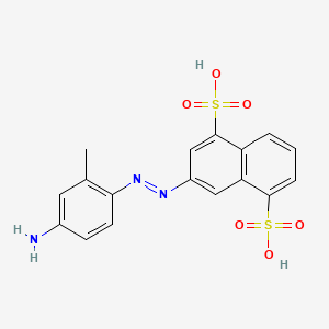 1,5-Naphthalenedisulfonic acid, 3-((4-amino-2-methylphenyl)azo)-