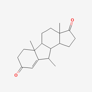 3a,5b,10-trimethyl-1,2,3a,4,5,5a,6,7,10,10a-decahydrocyclopenta[a]fluorene-3,8(5bH,10bH)-dione