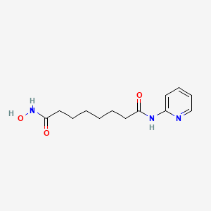 Octanedioic acid hydroxyamide pyridin-2-ylamide