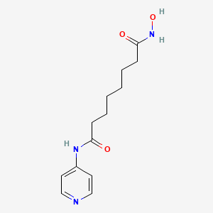 Octanedioic acid hydroxyamide pyridin-4-ylamide