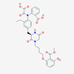 Oxalylaminobenzoic acid