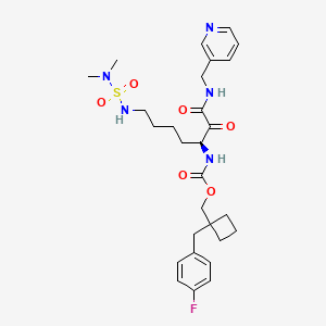 P2,P3 Ketoamide derivative