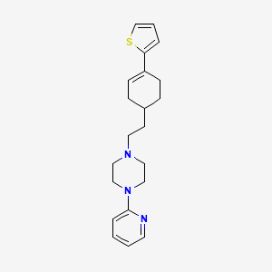 1-Pyridin-2-yl-4-[2-(4-thiophen-2-yl-cyclohex-3-enyl)-ethyl]-piperazine