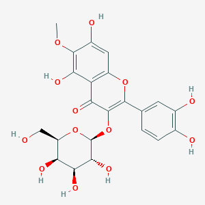 molecular formula C22H22O13 B10852465 Patuletin 3-O-beta-D-galactoside 