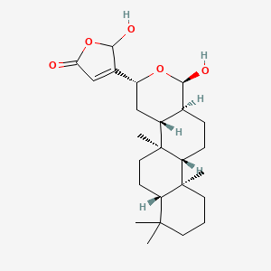 molecular formula C25H38O5 B10852533 Petrosaspongiolide P 