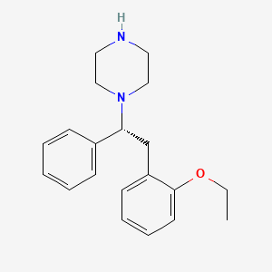 (R)-1-(2-(2-ethoxyphenyl)-1-phenylethyl)piperazine hydrochloride