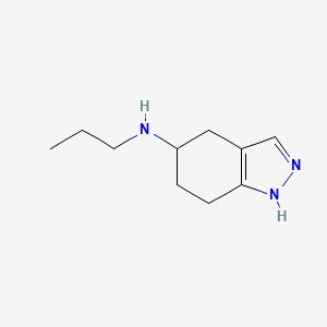 Propyl-(4,5,6,7-tetrahydro-2H-indazol-5-yl)-amine